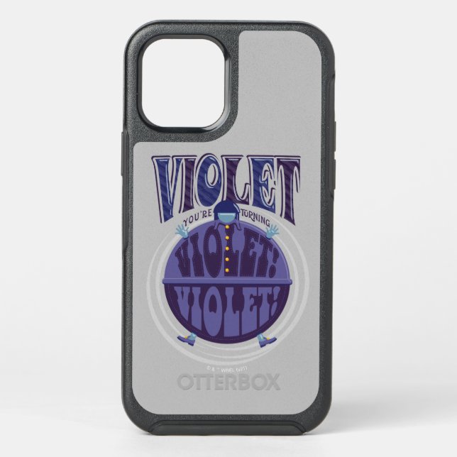 You're Turning Violet, Violet! Otterbox iPhone Case (Back)