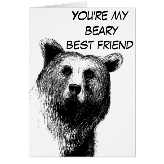 You're unBEARable Cards (Front)