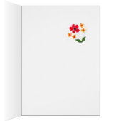 'You're Welcome' Card - Flower Power (Inside (Right))