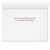 You're Welcome! Cards (Inside Horizontal (Bottom))