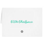 You're Welcome! Cards (Back Horizontal)