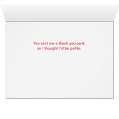 You're Welcome! Cards (Inside Horizontal (Bottom))
