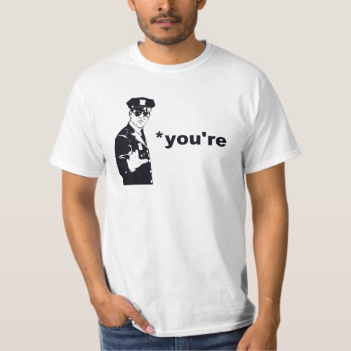 Youre Your Grammar Police T_Shirt