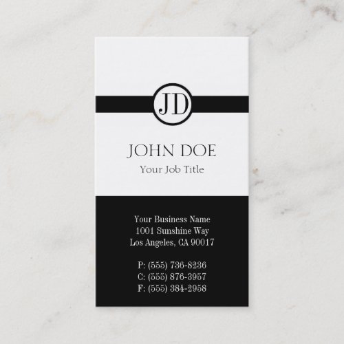 YourJobTitle Pendant White Business Card Templates