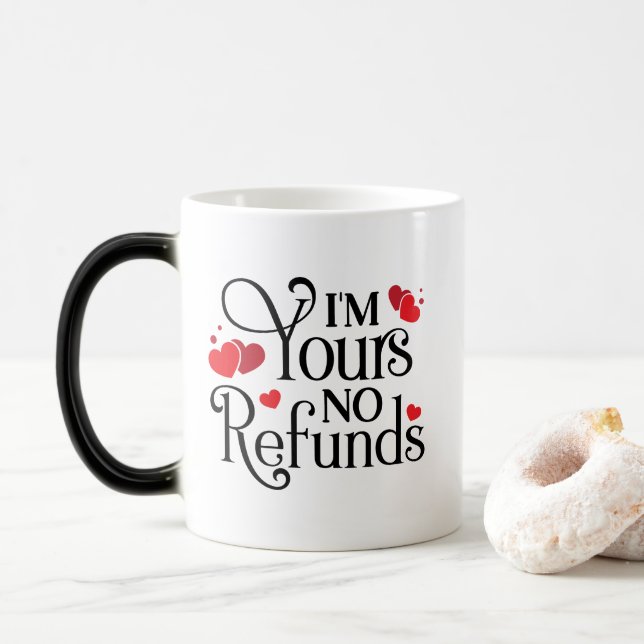 Yours  -Monogram Mug (With Donut)