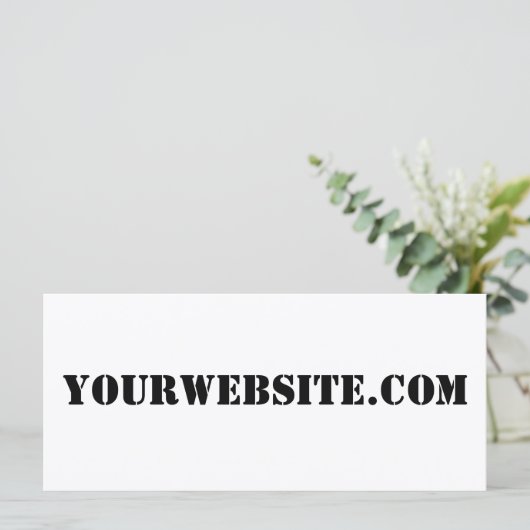 YourWebSite.com (Standing Front)