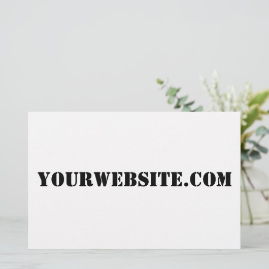 YourWebSite.com (Standing Front)