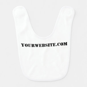 YourWebSite.com Baby Bib