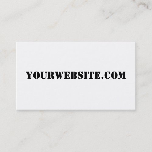 YourWebSitecom Business Card