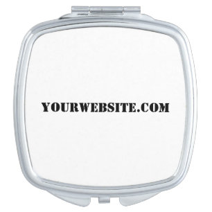 YourWebSite.com Compact Mirror
