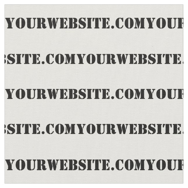 YourWebSite.com Fabric (Close Up)
