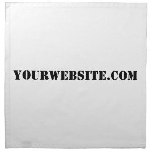 YourWebSite.com Napkin