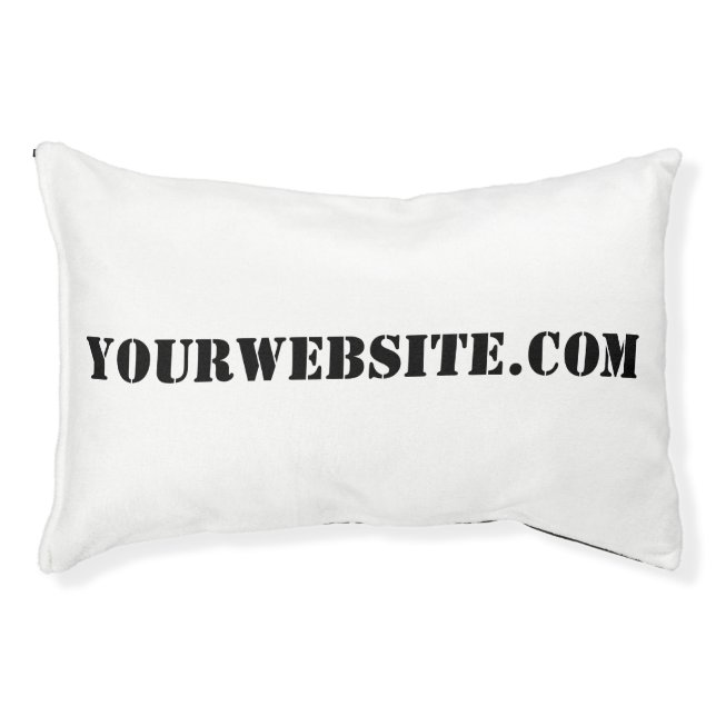 YourWebSite.com Pet Bed (Front)