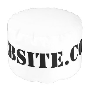 YourWebSite.com Pouf