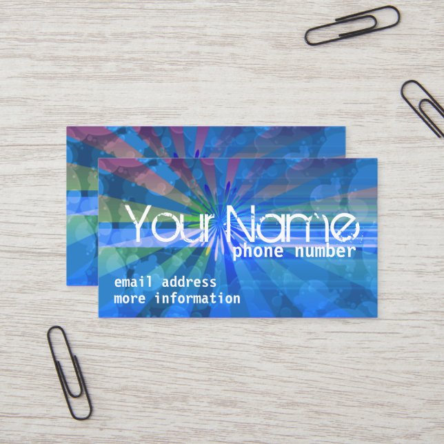 YouShine! Business Card (Front/Back In Situ)