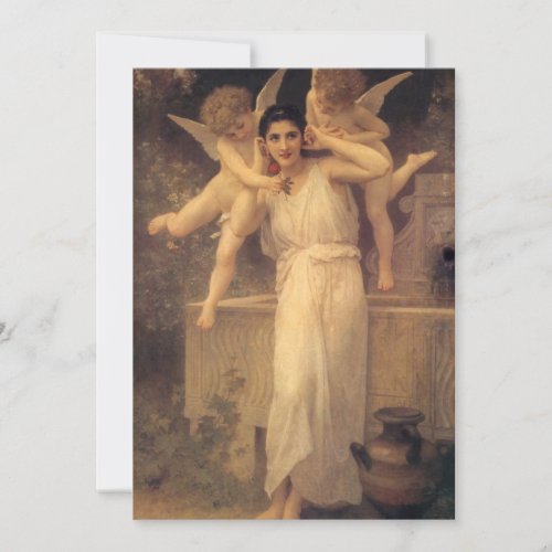 Youth by Bouguereau Victorian Angels Portrait