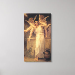 Youth by Bouguereau, Victorian Angels Portrait Canvas Print