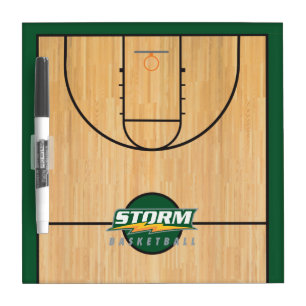 Youth Coach Basketball Half Court Whiteboard