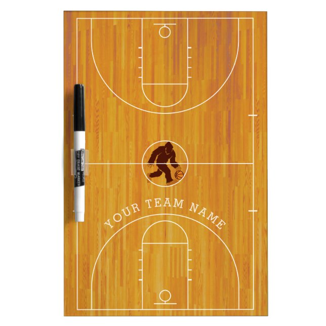 Youth Coach Basketball Play Whiteboard (Front)