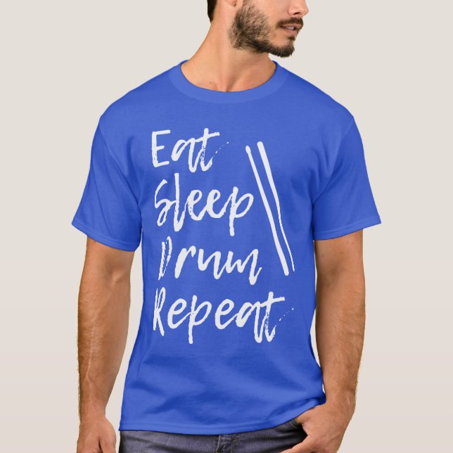 Youth Drummer Funny Quote Drum Sticks Music Singer T-Shirt (Front)