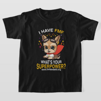 Youth FMF Superpower Black T-Shirt