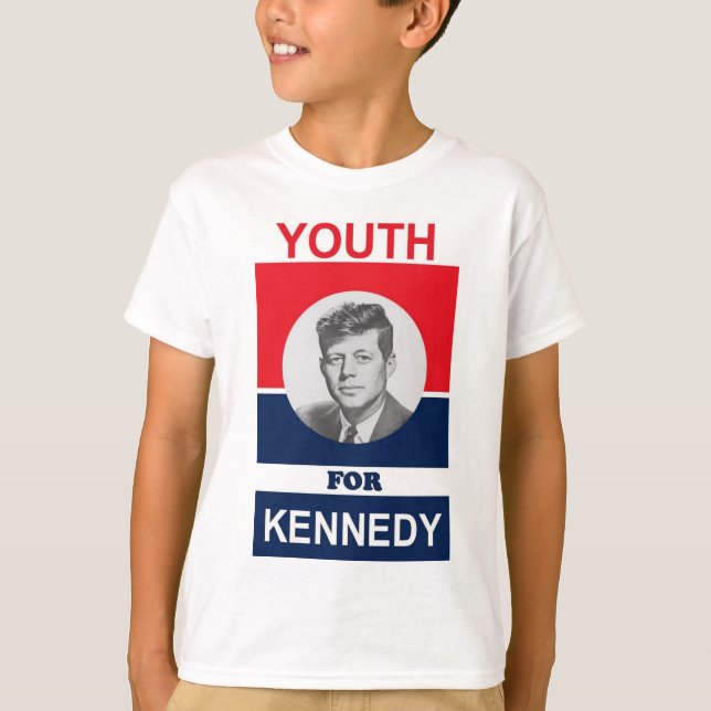 Youth for JFK T-Shirt (Front)