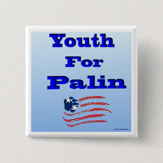 Youth for Palin Button