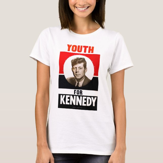 Youth for President John F. Kennedy T-Shirt (Front)