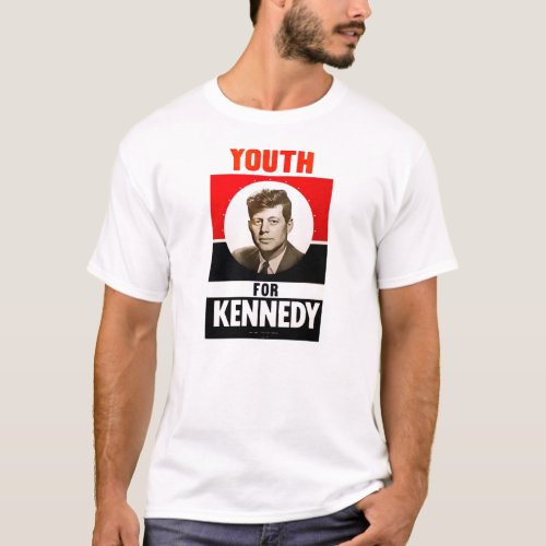 Youth for President John F Kennedy T_Shirt