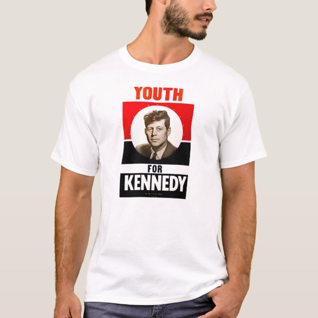 Youth for President John F. Kennedy T-Shirt (Front)