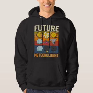 Youth Future Meteorologist Weatherman Weather Fore Hoodie