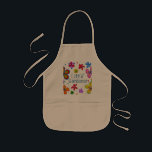 Youth Gardening Apron<br><div class="desc">Change 'gardener' to 'cook' or 'baker' if you prefer. Choose apron style and color that fits your needs.</div>