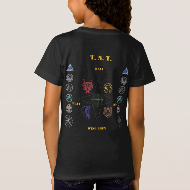 Youth Girls TNT Training Shirt (Back)