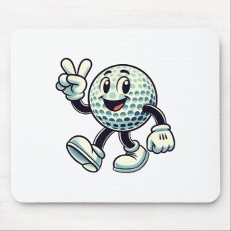 Youth Golf Player Boys Golf Funny Mouse Pad