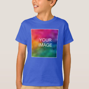 Youth Kids Boys Front Print Short Sleeve Modern T-Shirt