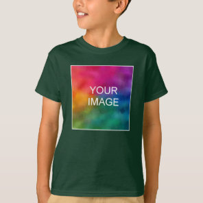 Youth Kids Boys Front Print Short Sleeve Modern T-Shirt