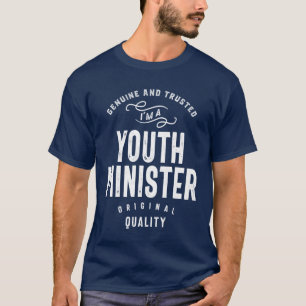 Youth Minister Gift Funny Job Title Profession T-Shirt