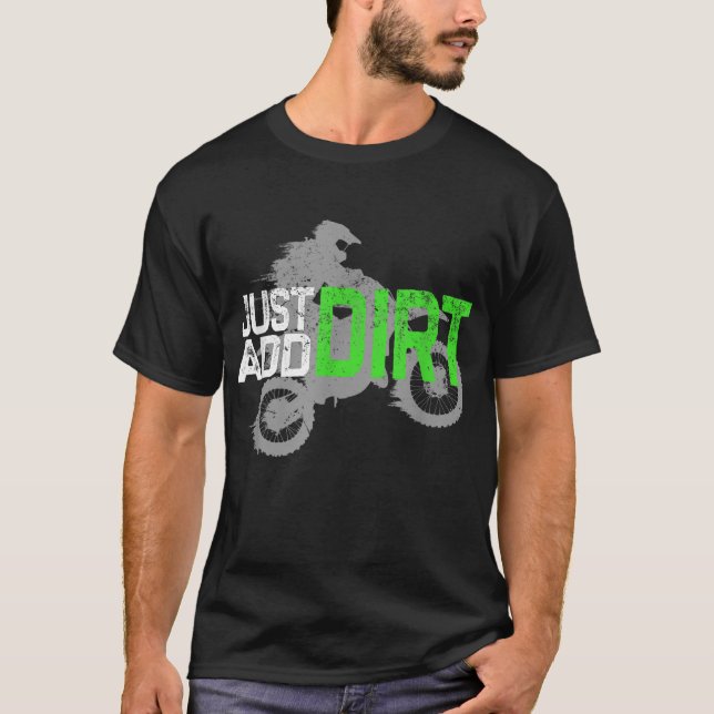 Youth Motocross, Boys Dirt Bike, Dirtbike, Kids Di T-Shirt (Front)