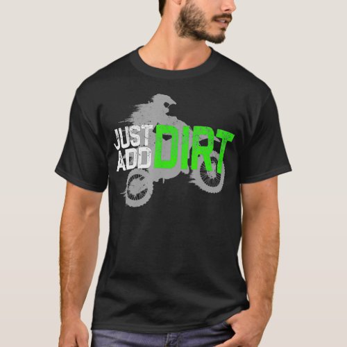 Youth Motocross Boys Dirt Bike Dirtbike Kids Dirt  T_Shirt