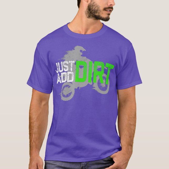 Youth Motocross Boys Dirt Bike Dirtbike Kids T-Shirt (Front)