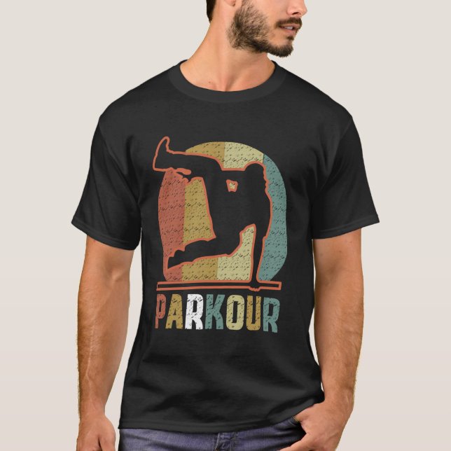 Youth Parkour Hoodie For Boys T-Shirt (Front)
