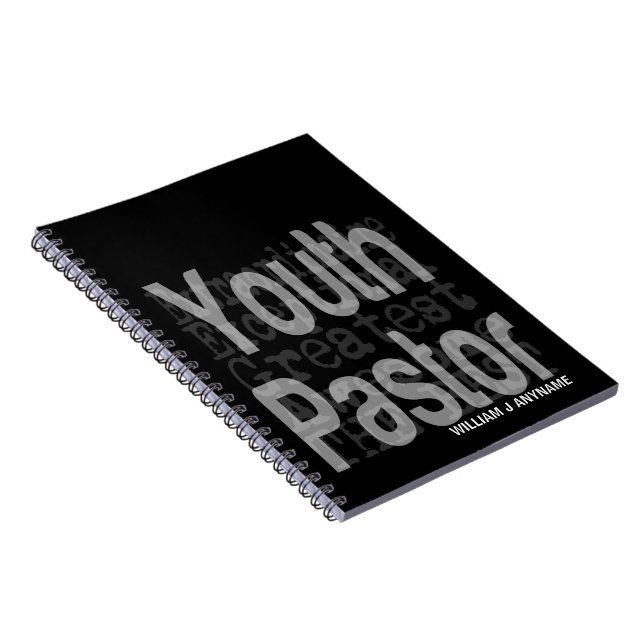 Youth Pastor Extraordinaire CUSTOM Notebook (Right Side)