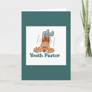 Youth Pastor Humorous Letterpress Thank You Card