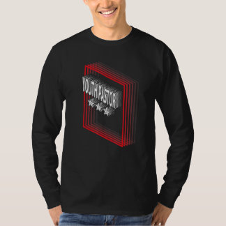 Youth Pastor Job Title Appreciation Retro T-Shirt