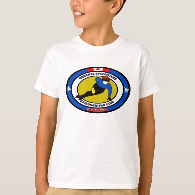 Youth Performance Tee / Oakville Speed Skating (Front)