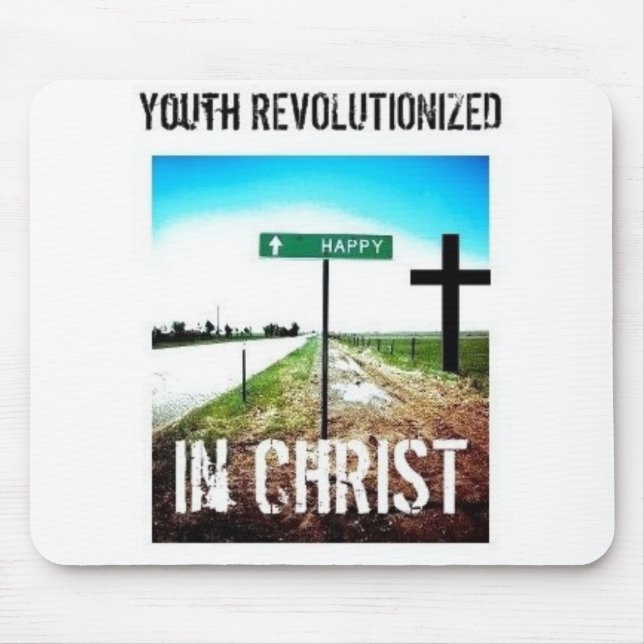 Youth Revolutionized in Christ Mousepad (Front)