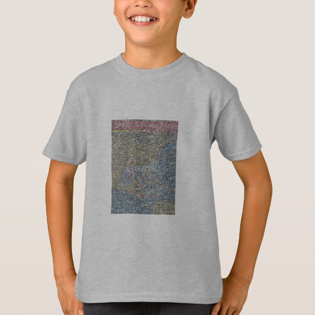 Youth Sequins Canva Draft shirt (Front)