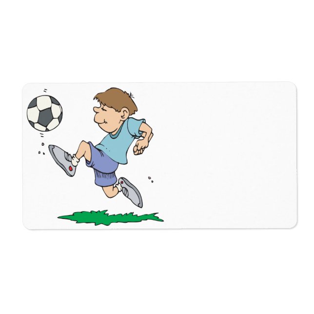 Youth Soccer Label (Front)