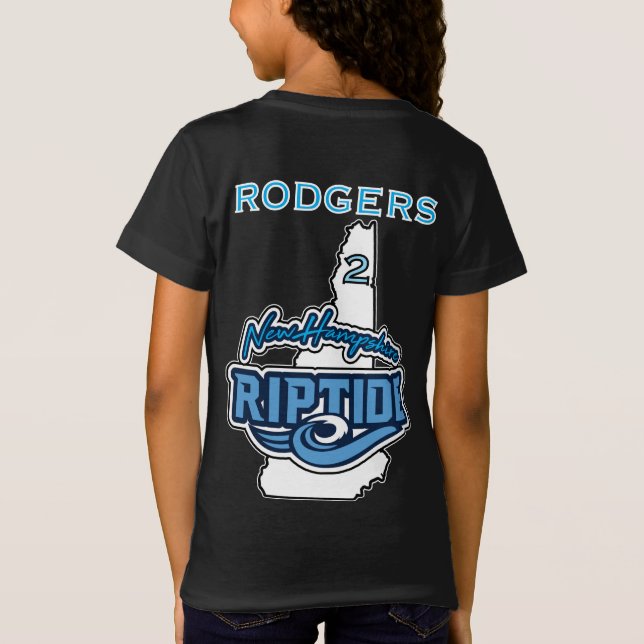 YOUTH Tee with Name and Number on back (Back)