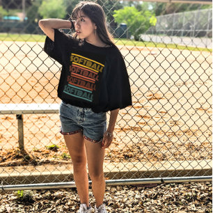 YOUTH UNISEX Retro Softball TShirt